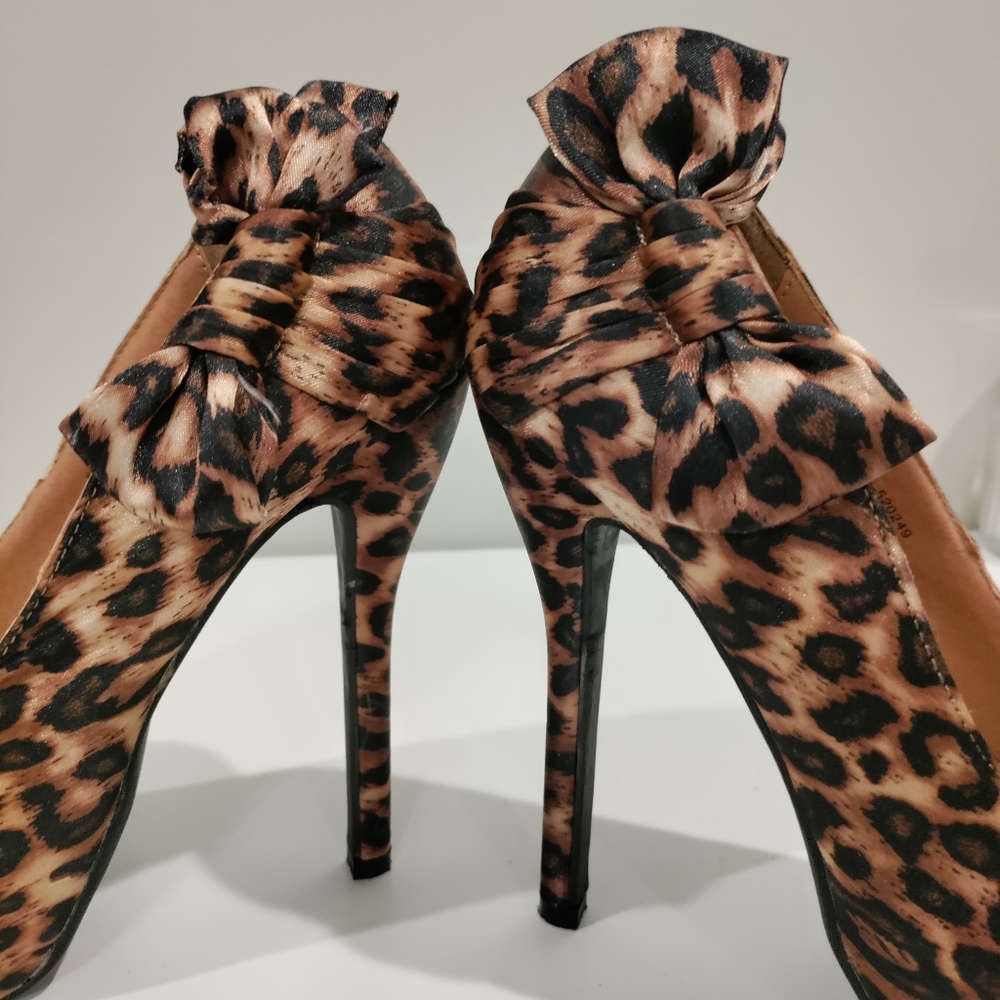 Charlotte Russe Leopard print heels